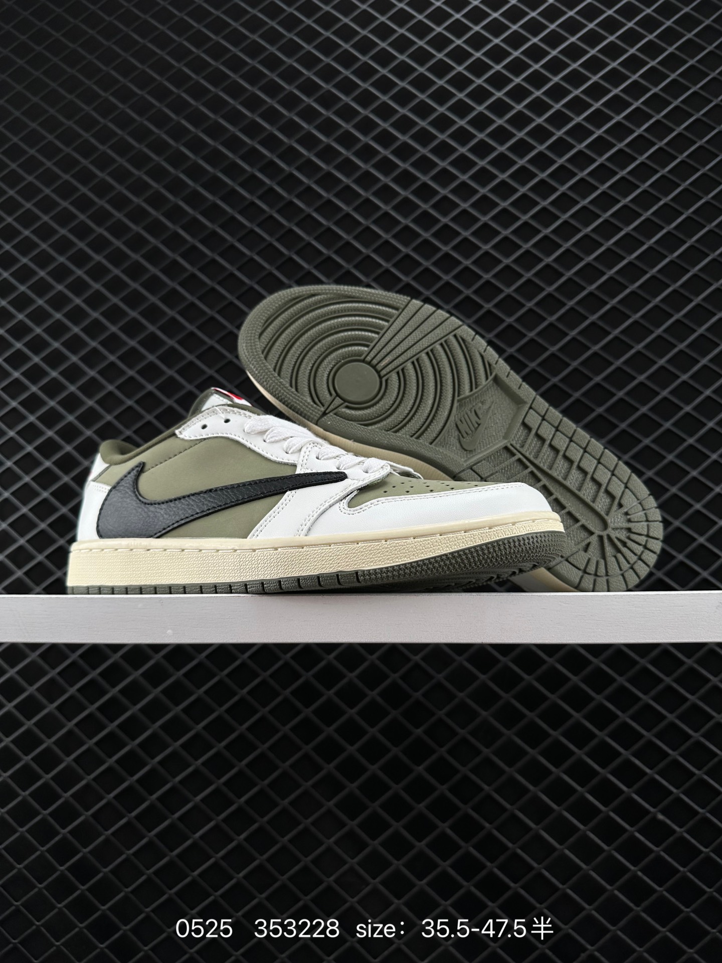 fragment design x Travis Scott x Nike Air Jordan 1 Low OG SP